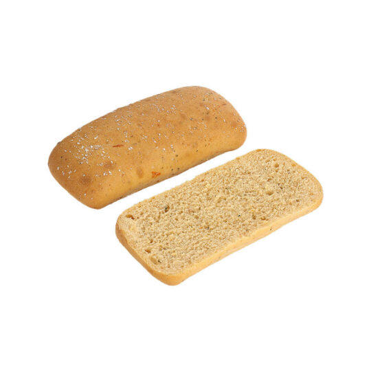 Baked Ciabatta Sundried Tomato - 80gms 15x5cm