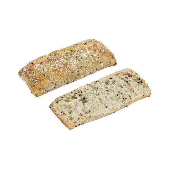 Ciabatta Black & White Sesame