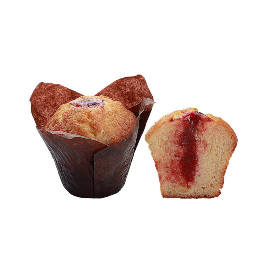 Muffin Strawberry with filling